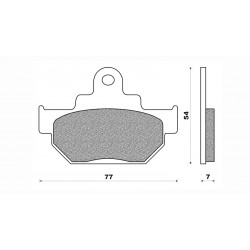Τακάκια Daytona 82246 (FA106)(FD092) Τακάκια Daytona 82246 (FA106)(FD092)